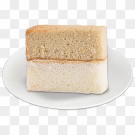 Chiffon Cake Slice1 - Sliced Bread, HD Png Download - cake slice png