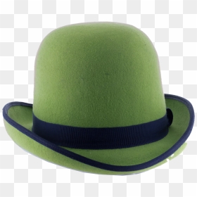 Green Bowler Hat Png Download Image - Lime Green Bowler Hat, Transparent Png - bowler hat png