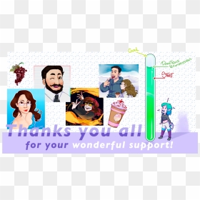 Thanks - Cartoon, HD Png Download - thanks png