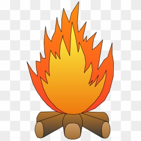 Clipart Of Fire, Pit And Wilderness - Clip Art Of Fire, HD Png Download - fire pit png