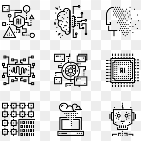 Icons Free Artificial Intelligence - Chip Vector Png, Transparent Png - artificial intelligence png