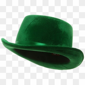 Green Bowler Hat Png Transparent Image - Fedora, Png Download - bowler hat png