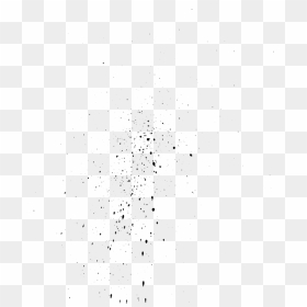 Monochrome, HD Png Download - white paint splatter png