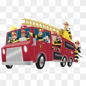 Fire Truck Png Clipart - Firetruck Clipart Png, Transparent Png - firetruck png