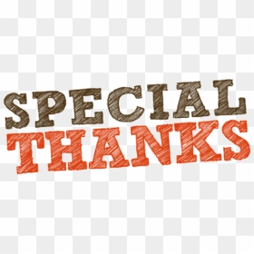 Special Thanks , Png Download - Special Thank You Png, Transparent Png - thanks png