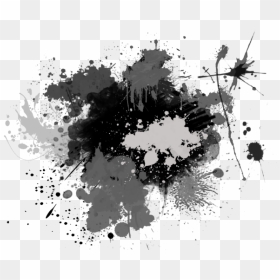 Splatter Png Transparent Images - Transparent Background White Splash Png, Png Download - white paint splatter png