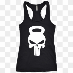 Punisher Skull Kettlebell , Png Download - Punisher Skull, Transparent Png - punisher skull png