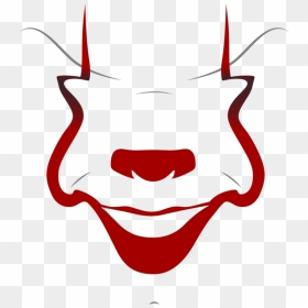 Pennywise Mask Texture - Face Mask Texture Png, Transparent Png - mesh texture png