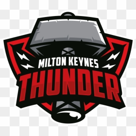 Milton Keynes Thunder Logo, HD Png Download - thunder logo png