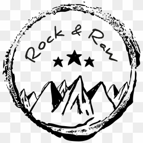 A Rock And Raw Logo - Circle, HD Png Download - raw logo png