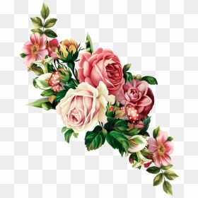 Aesthetic Flowers Png, Transparent Png - rose tattoo png