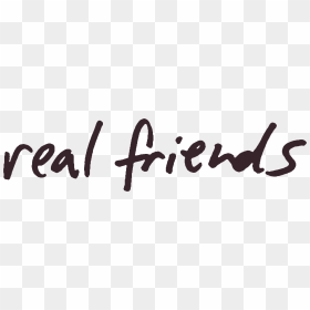 Real Friends Logo, HD Png Download - friends logo png