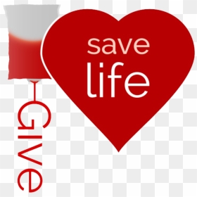 Donate Blood Save Lives Png Free Download - Heart, Transparent Png - life png