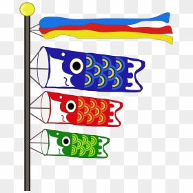 Japanese Japan Clip Art For K - Japan Fish Flag Clipart, HD Png Download - japan flag png