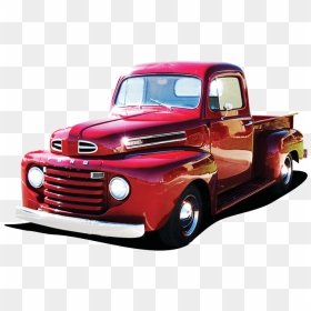 Vintage Truck Png - Transparent Background Classic Cars Clipart, Png Download - pick up truck png