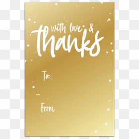 Love And Thanks Png - Love And Thanks Tags, Transparent Png - thanks png