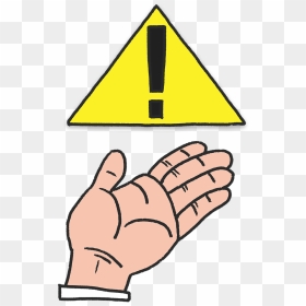 Show Direction Using Hand, HD Png Download - finger point png