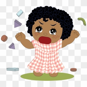 This Free Icons Png Design Of Little Girl Tantrum , - Girl Is Tantrum Clipart, Transparent Png - little girl png