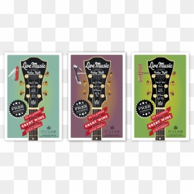 Clair Winery Live Music Poster Series Designed By Miranda - 3 Series Poster Design, HD Png Download - live music png