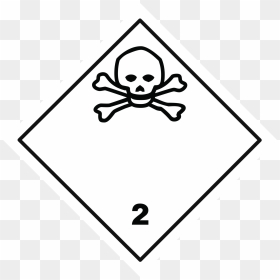 Danger Toxic Gas Sign, HD Png Download - toxic png