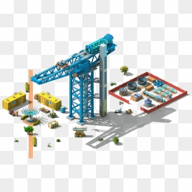 Construction Crane , Png Download - Crane, Transparent Png - crane png
