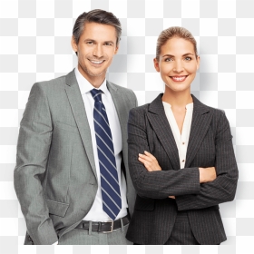 Transparent Business People Talking Png - Business Woman And Man, Png Download - business people talking png