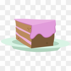 Pink Cake Slice Png - My Little Pony Cake Cartoon, Transparent Png - cake slice png