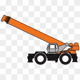 Crane Clipart Vertical - Rough Terrain Crane Logo, HD Png Download - crane png