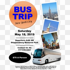 Nyc - Tour Bus Service, HD Png Download - nyc png