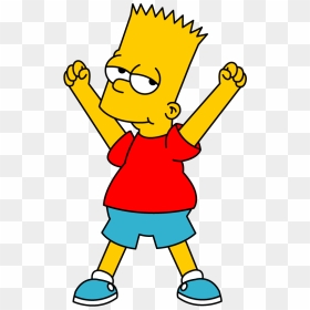 Bart Simpson Png Free Vector Download - Simpsons Clipart, Transparent Png - bart simpson png