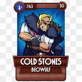 Beowulf Skullgirls Cold Stones, HD Png Download - cold png
