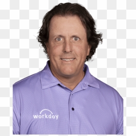 Phil Mickelson Black Hair , Png Download - Phil Mickelson Pga Tour, Transparent Png - black hair png