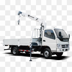 Truck With Crane Png , Png Download - Truck With Crane Png, Transparent Png - crane png
