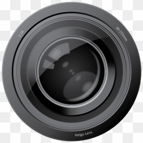 Vector Lens By Virgodraco - Camera Lens, HD Png Download - lens png