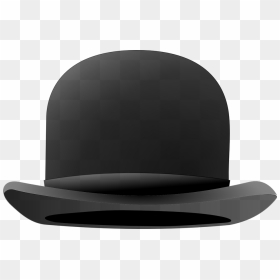 Bowler Hat Png - Chapeau Melon Png, Transparent Png - bowler hat png