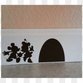Mouse Hole In Wall Png - Wall Decal, Transparent Png - hole in wall png