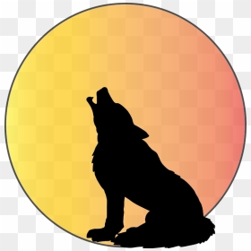 Howling Wolf, HD Png Download - wolf howling png