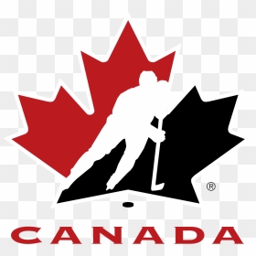 Canadian National Hockey Team Logo - Hockey Canada Logo 2018, HD Png Download - hockey stick png