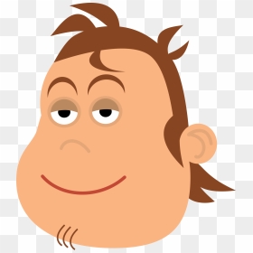 Fat Guy Clip Arts - Fat Guy Cartoon Face, HD Png Download - fat guy png