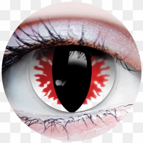 Transparent Terminator Eye Png - Werewolf Contact Lenses White, Png Download - red eye png
