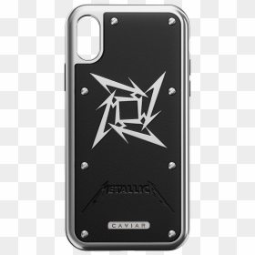 Buy Metallica Iphone X Cover - Caviar Iphone Case, HD Png Download - metallica png
