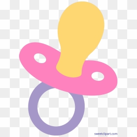 Pacifier Purple Clip Art Sweet - Pacifier Clipart, HD Png Download - pacifier png