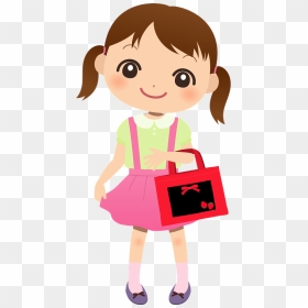 Little Girl Child Clipart - Cartoon, HD Png Download - little girl png