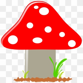 Fly Agaric Mushroom Clipart, HD Png Download - toxic png