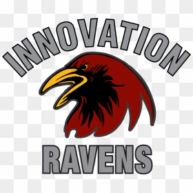 The Innovation Ravens Logo - Academy Of Science And Innovation Mascot, HD Png Download - ravens logo png