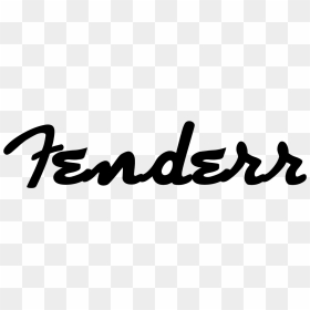 Fender - Calligraphy, HD Png Download - fender logo png