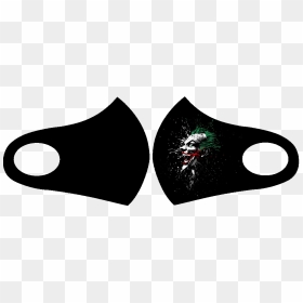 Joker Face Mask - Illustration, HD Png Download - joker face png