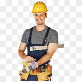 Construction Man Png - Man With Tools Png, Transparent Png - construction worker png