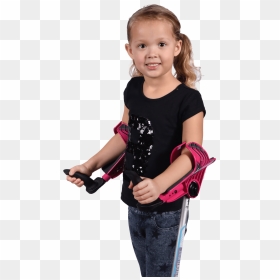 Little Girl With Smartcrutch - Girl, HD Png Download - little girl png