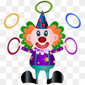 Clowns Clipart - Clip Art Clown Png, Transparent Png - joker face png